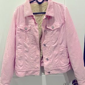 Corduroy bunk jacket with inner padding.